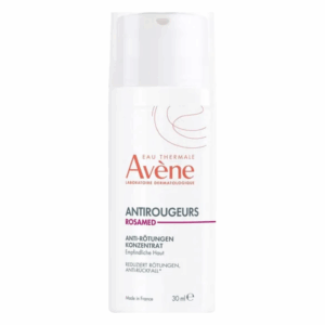 Heller Pumpbehälter mit Antirougeurs Rosamed, 30 ml, zur Reduzierung von Rötungen für empfindliche Haut.