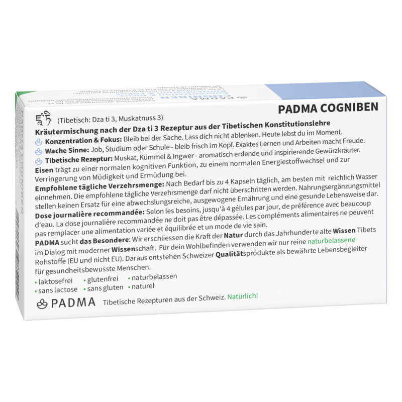Padma Cogniben für Konzentration und Fokus – Bild 2