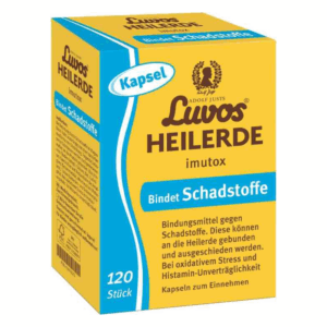 Luvos® Heilerde imutox bindet Schadstoffe Kapseln