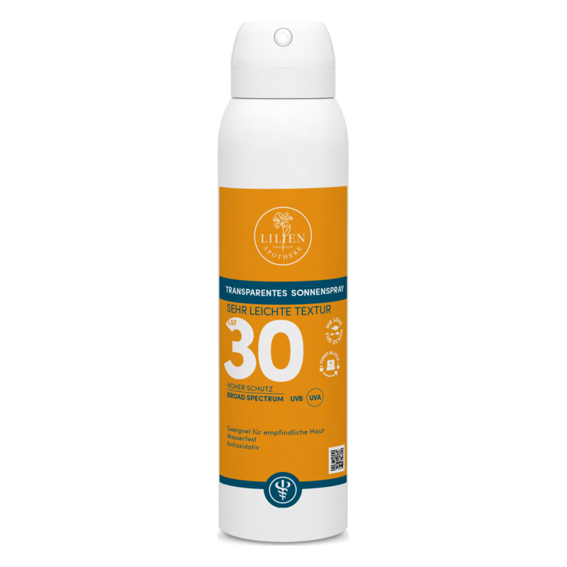 Transparentes Sonnenspray LSF 30